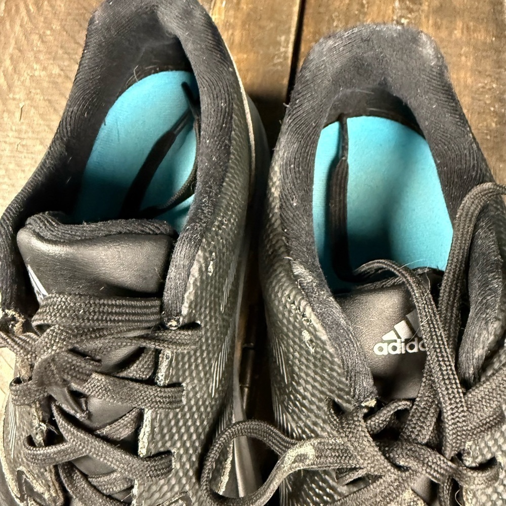 Adidas Bounce Golf Shoes Men’s 7.5 Black Soft spikes - Picture 5 of 12